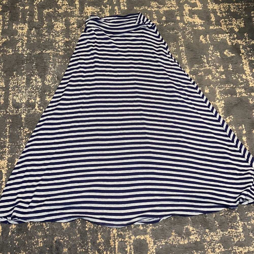 Stripe Maxi Skirt
